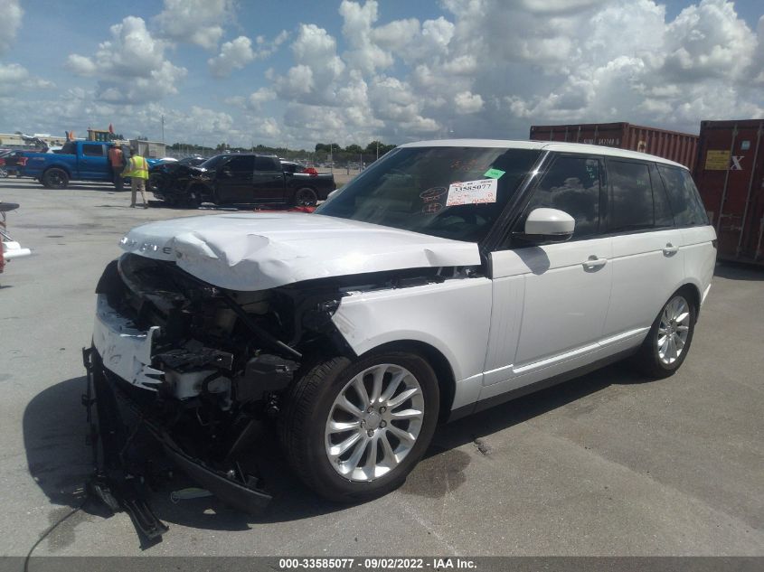 2018 LAND ROVER RANGE ROVER HSE SALGS2RK3JA382733