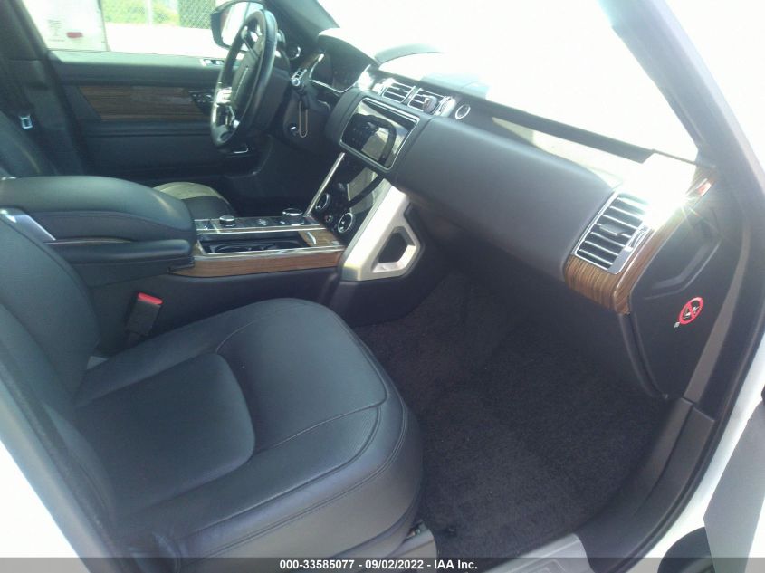 2018 LAND ROVER RANGE ROVER HSE SALGS2RK3JA382733