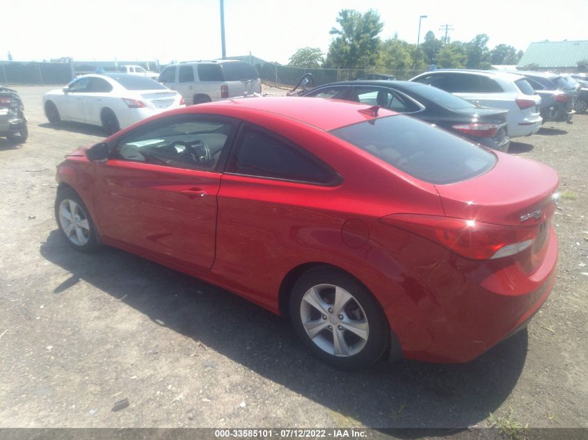 2013 HYUNDAI ELANTRA COUPE GS/SE KMHDH6AE0DU016801