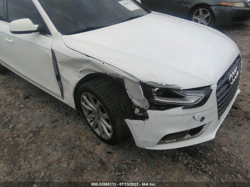 2013 AUDI A4 PREMIUM PLUS WAUFFAFLXDN014610