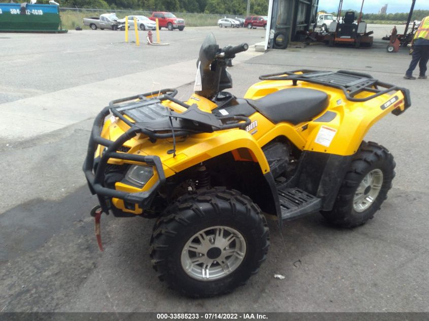 2014 CAN-AM OUTLANDER 400 XT 3JBEKCM10EJ000125