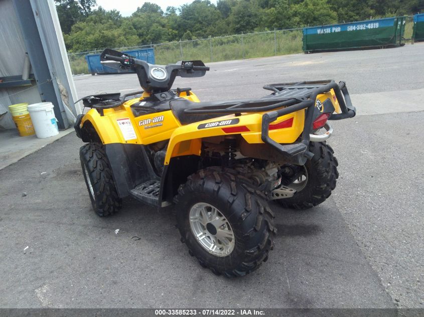 2014 CAN-AM OUTLANDER 400 XT 3JBEKCM10EJ000125