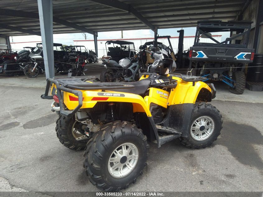 2014 CAN-AM OUTLANDER 400 XT 3JBEKCM10EJ000125