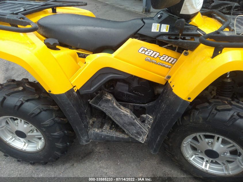 2014 CAN-AM OUTLANDER 400 XT 3JBEKCM10EJ000125