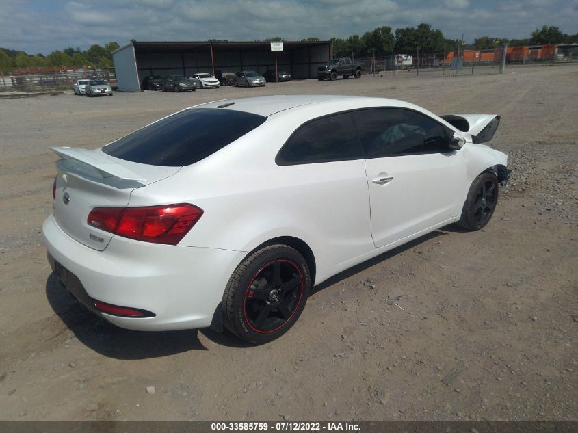 2014 KIA FORTE KOUP EX KNAFX6A81E5244051
