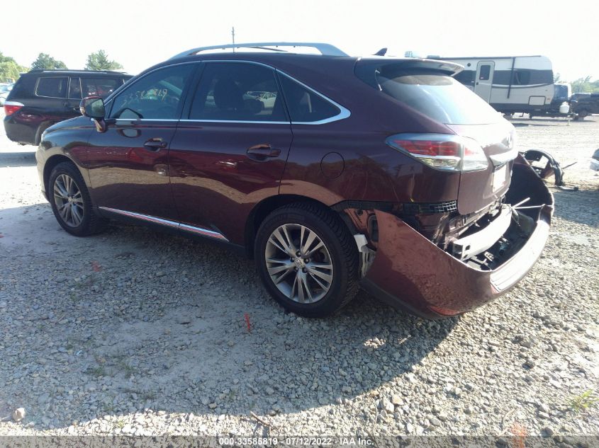 2013 LEXUS RX 350 350/BASE/F SPORT 2T2BK1BA1DC213836