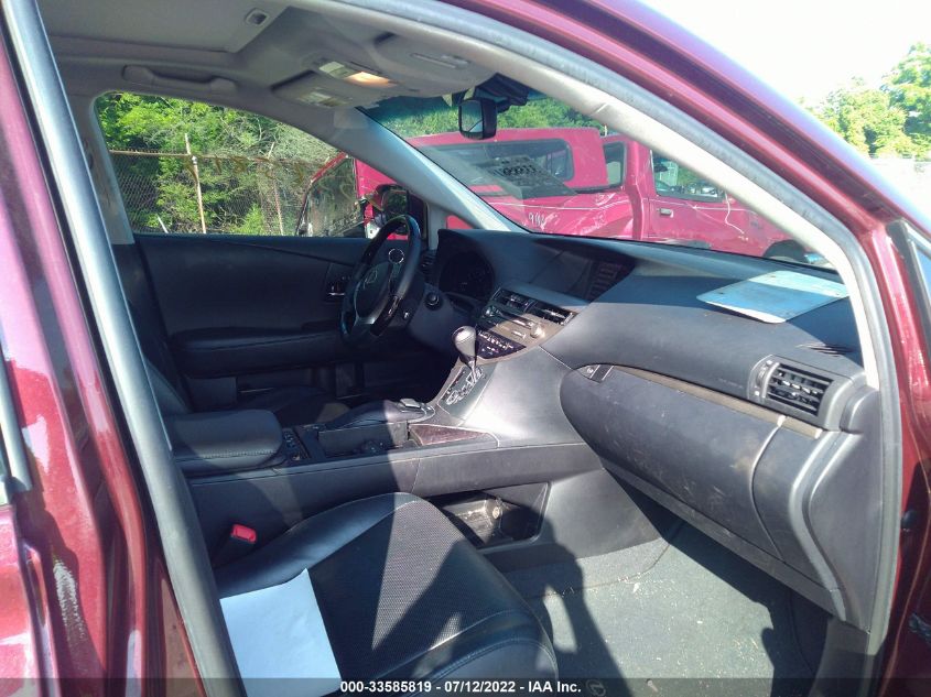 2013 LEXUS RX 350 350/BASE/F SPORT 2T2BK1BA1DC213836
