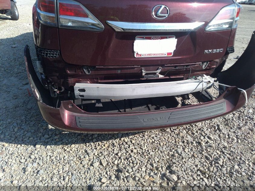 2013 LEXUS RX 350 350/BASE/F SPORT 2T2BK1BA1DC213836