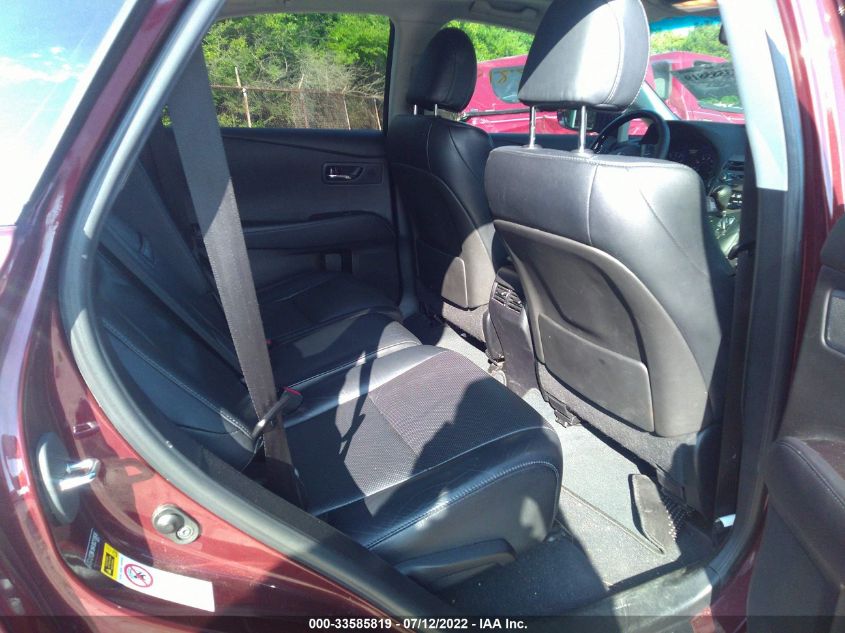 2013 LEXUS RX 350 350/BASE/F SPORT 2T2BK1BA1DC213836