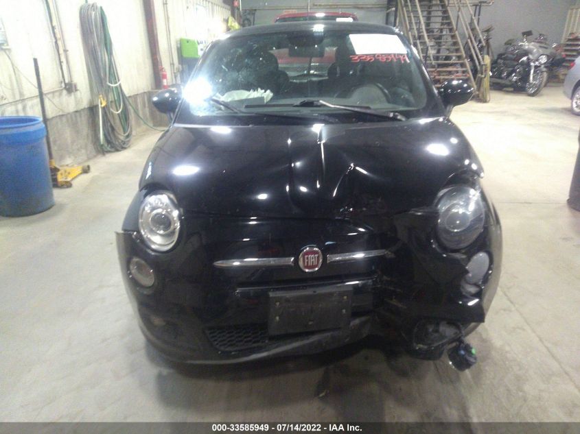 2013 FIAT 500 SPORT CATTIVA 3C3CFFBR6DT744595