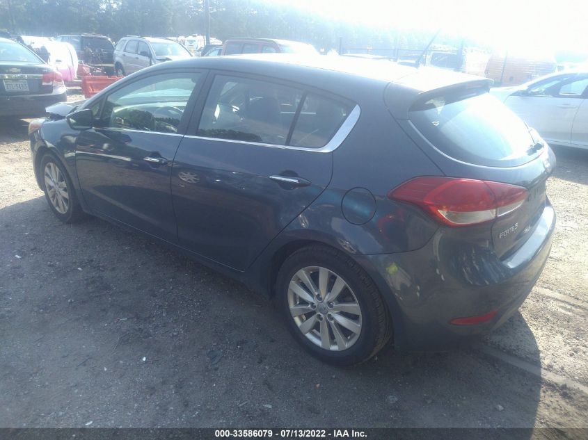 2014 KIA FORTE 5-DOOR EX KNAFX5A88E5171495