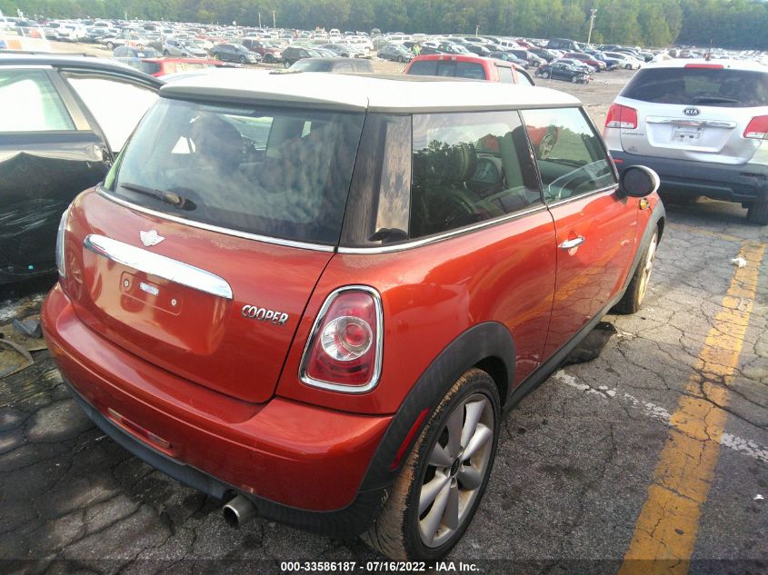 2013 MINI COOPER HARDTOP WMWSU3C54DT690276