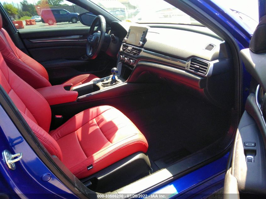 2019 HONDA ACCORD SPORT 1HGCV2E37KA029670