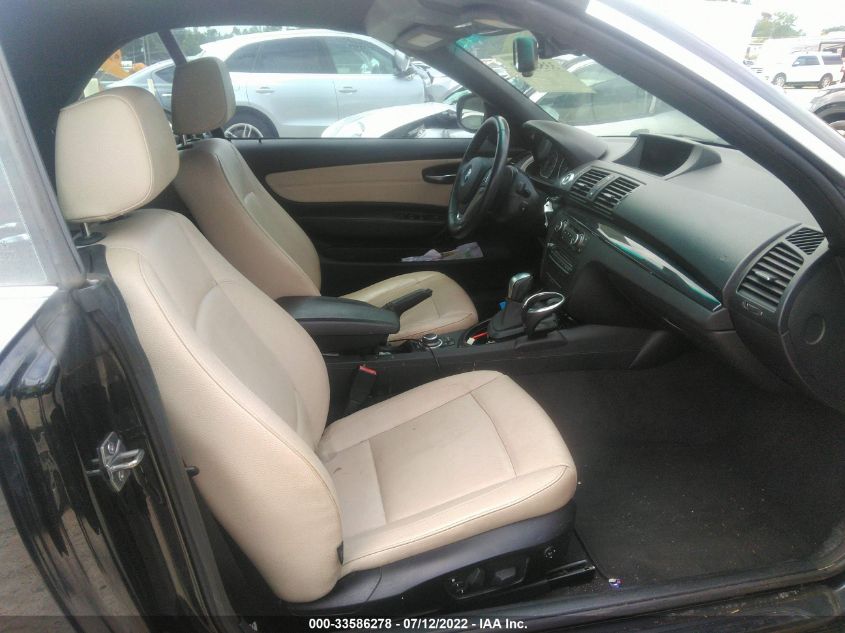 2013 BMW 1 SERIES 128I WBAUN1C51DVR00816