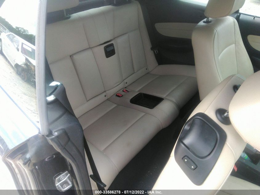 2013 BMW 1 SERIES 128I WBAUN1C51DVR00816