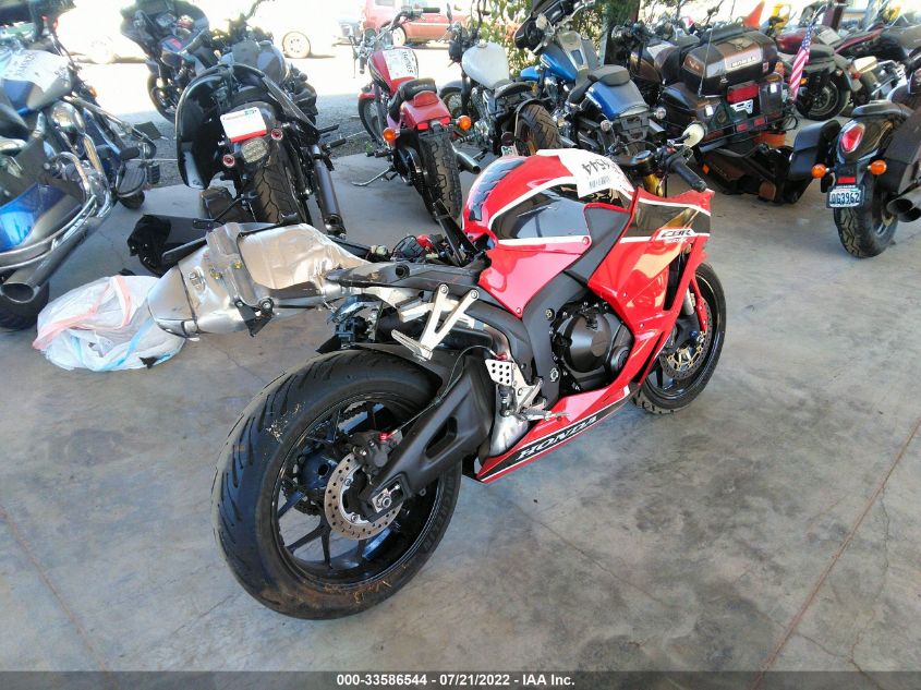 2017 HONDA CBR600 RR JH2PC40J0HK300022