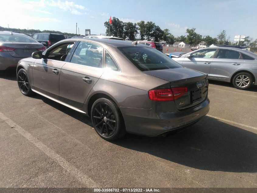 2014 AUDI A4 PREMIUM PLUS WAUFFAFL2EN030205