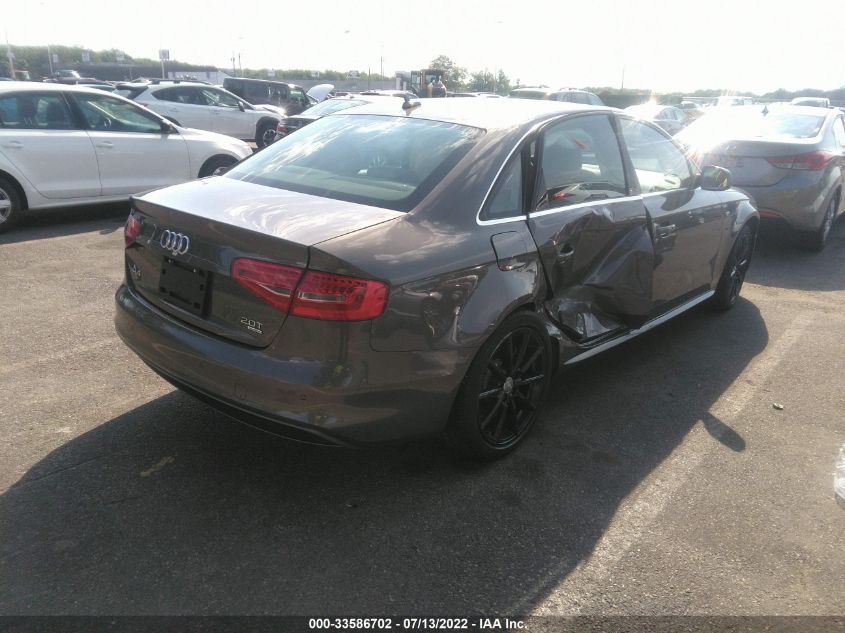2014 AUDI A4 PREMIUM PLUS WAUFFAFL2EN030205