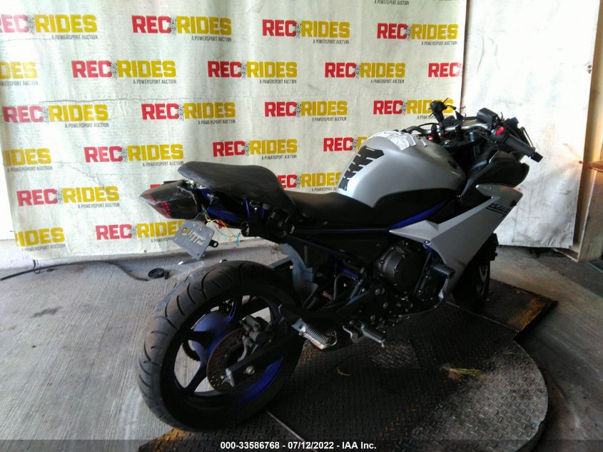 2017 YAMAHA FZ6 R JYARJ18E8HA014997