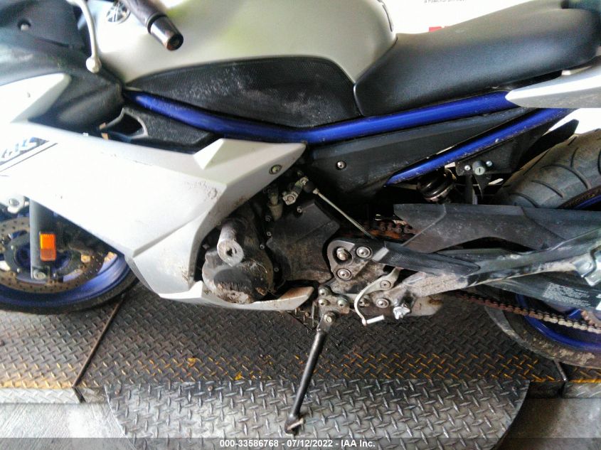 2017 YAMAHA FZ6 R JYARJ18E8HA014997