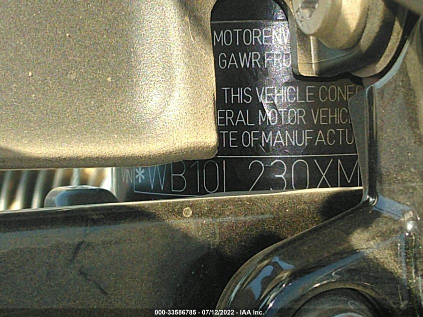 2021 BMW R18 CLASSIC WB10L230XM6E60848
