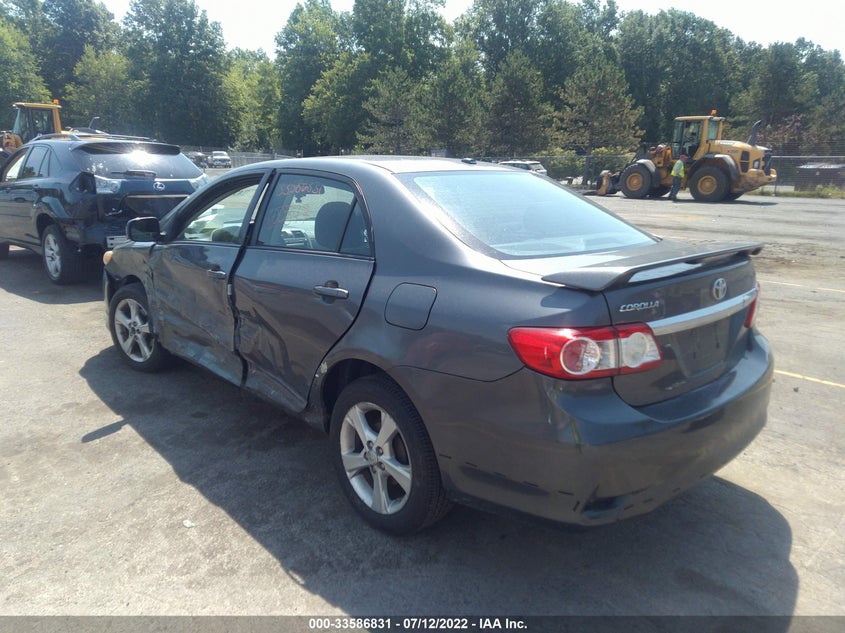 2011 TOYOTA COROLLA VIN: 2T1BU4EE2BC576335