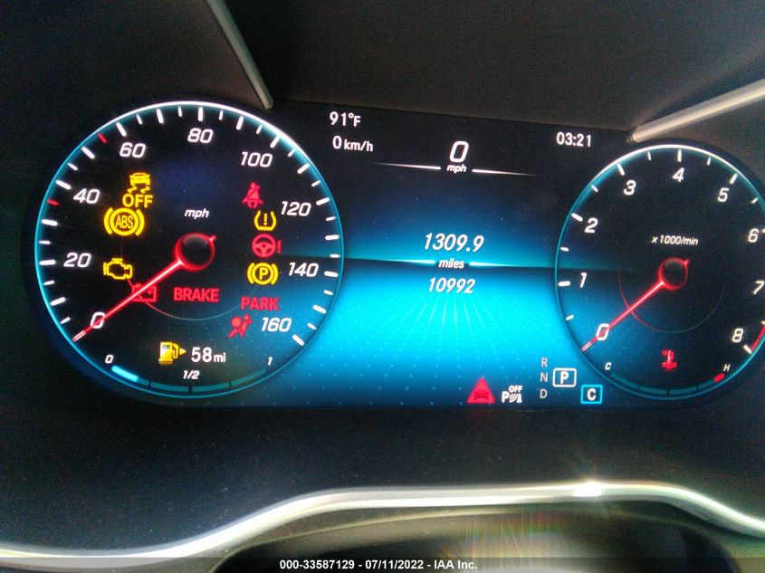 2021 MERCEDES-BENZ GLC GLC 300 W1N0G8EB8MV277288