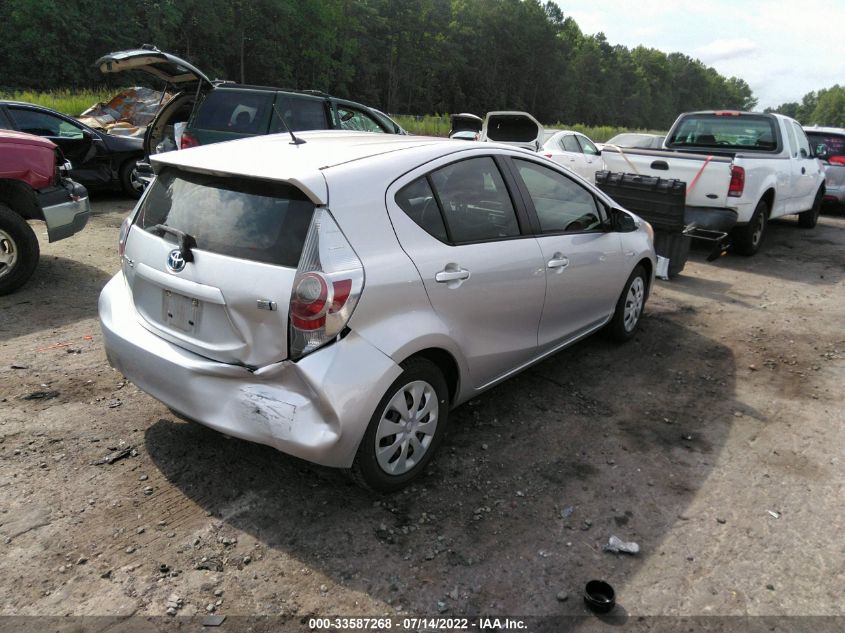 2013 TOYOTA PRIUS C ONE JTDKDTB32D1056222