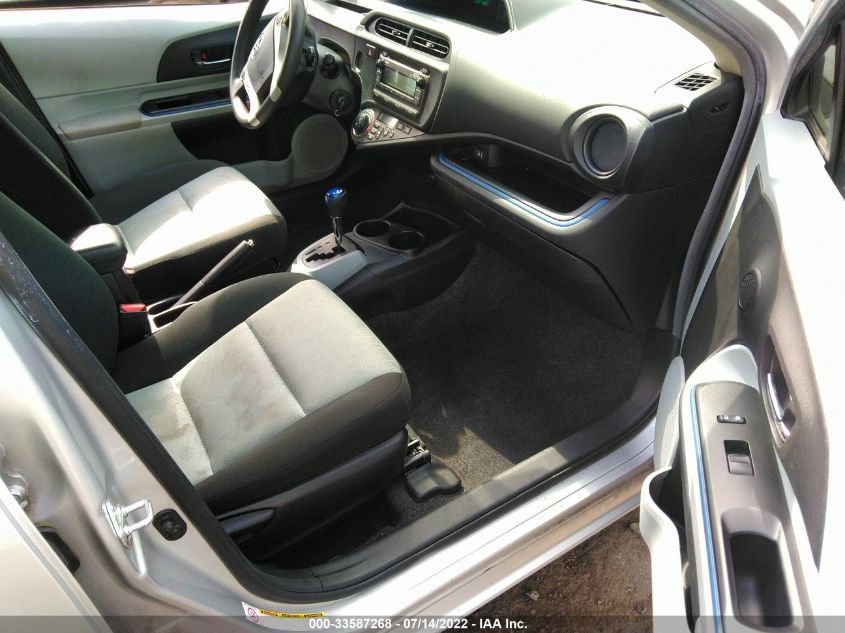 2013 TOYOTA PRIUS C ONE JTDKDTB32D1056222