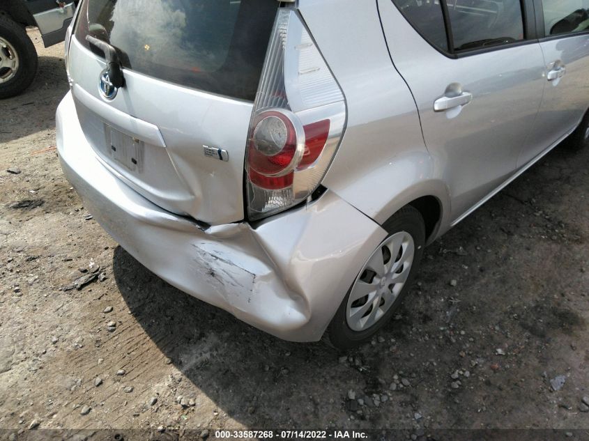 2013 TOYOTA PRIUS C ONE JTDKDTB32D1056222