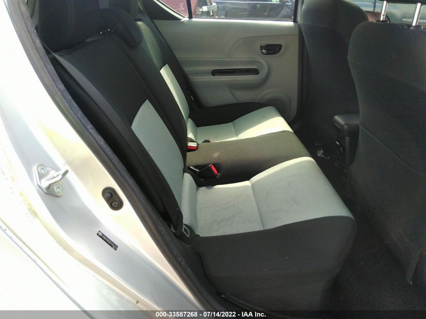 2013 TOYOTA PRIUS C ONE JTDKDTB32D1056222