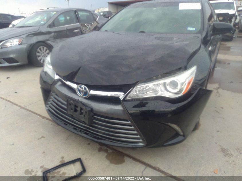2015 TOYOTA CAMRY HYBRID LE/XLE/SE 4T1BD1FKXFU152344