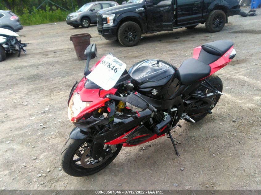 2014 SUZUKI GSX-R750 JS1GR7MA7E2101221