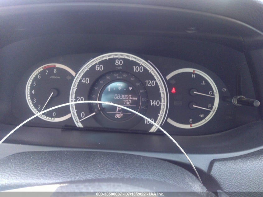 2013 HONDA ACCORD SDN VIN: 1HGCR2F3XDA016191