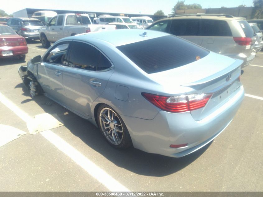 2014 LEXUS ES 300H HYBRID JTHBW1GG3E2056184