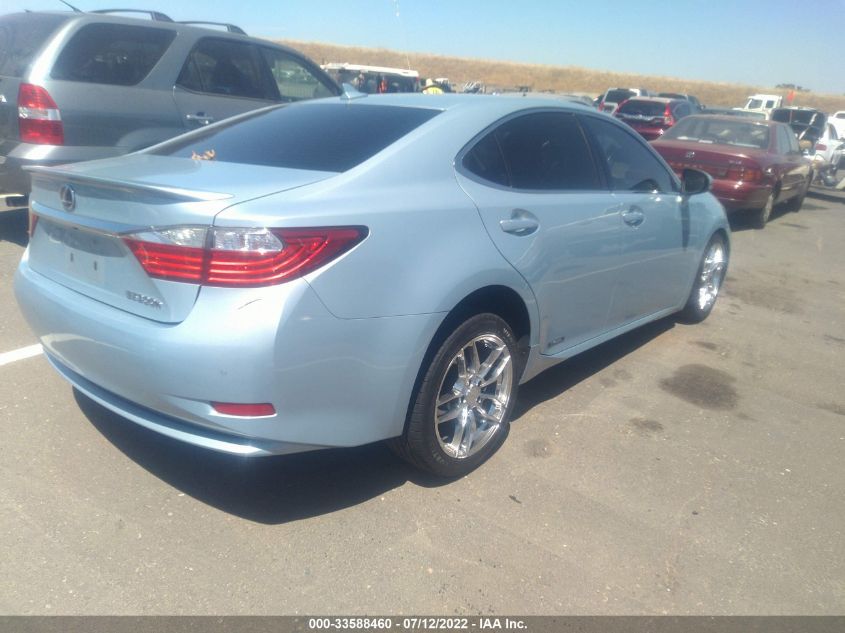 2014 LEXUS ES 300H HYBRID JTHBW1GG3E2056184