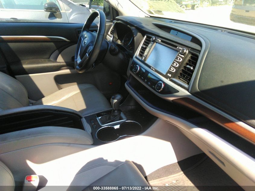 2015 TOYOTA HIGHLANDER HYBRID LIMITED 5TDDCRFH2FS010982