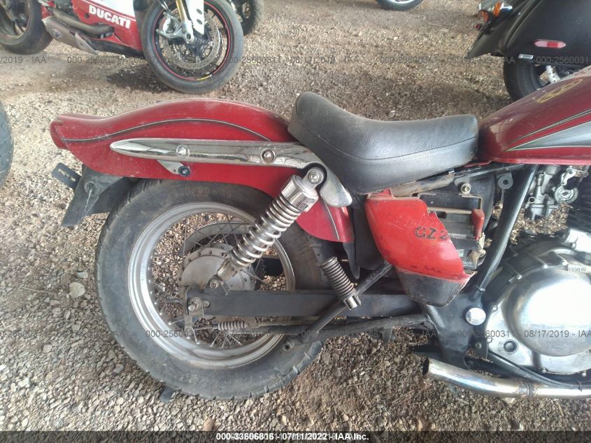 2000 SUZUKI GZ250 JS1NJ48A0Y2102657