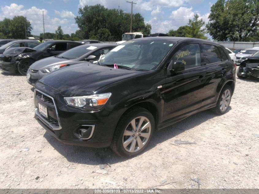 2014 MITSUBISHI OUTLANDER SPORT ES 4A4AR3AU5EE021782