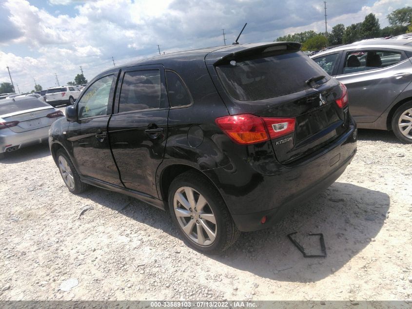 2014 MITSUBISHI OUTLANDER SPORT ES 4A4AR3AU5EE021782
