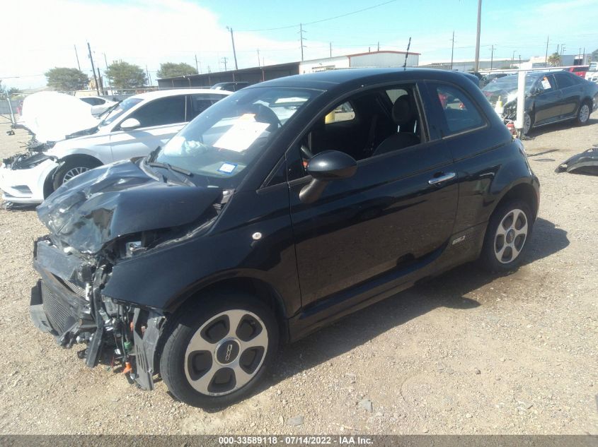 2013 FIAT 500E BATTERY ELECTRIC 3C3CFFGE5DT727678