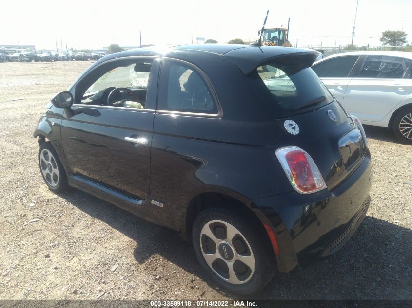 2013 FIAT 500E BATTERY ELECTRIC 3C3CFFGE5DT727678