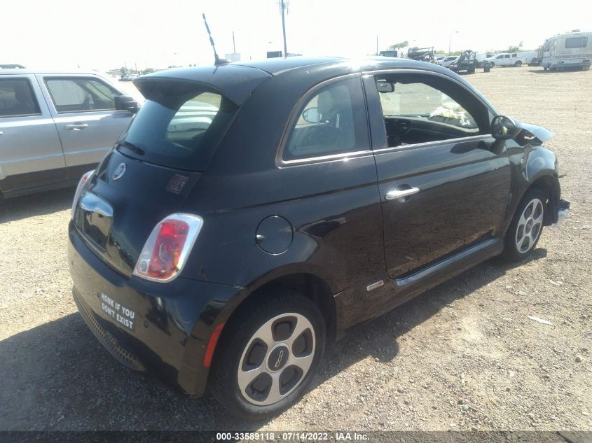 2013 FIAT 500E BATTERY ELECTRIC 3C3CFFGE5DT727678