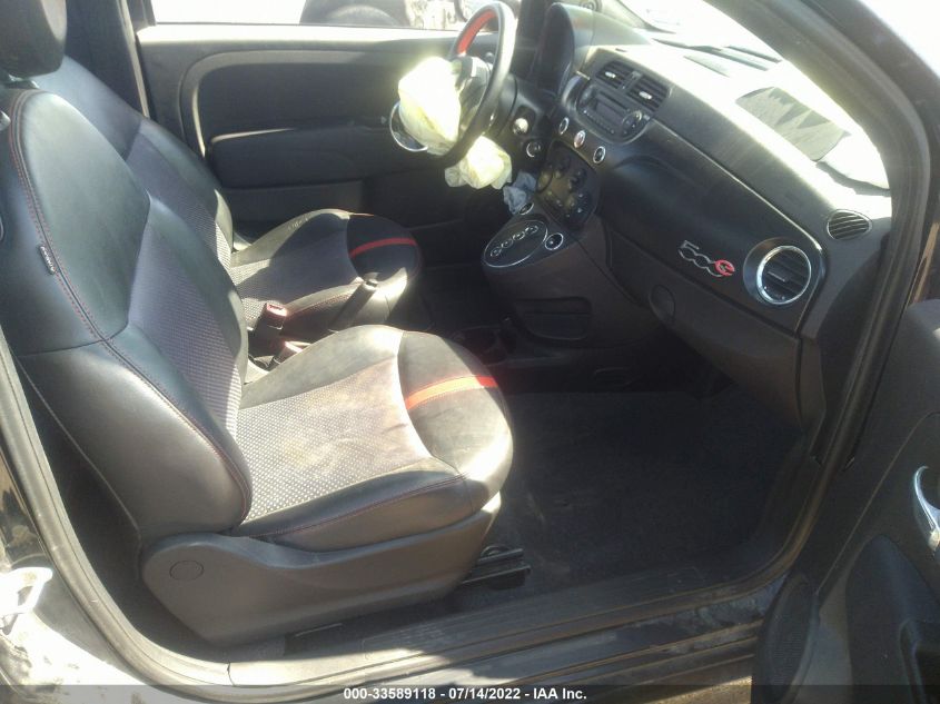 2013 FIAT 500E BATTERY ELECTRIC 3C3CFFGE5DT727678