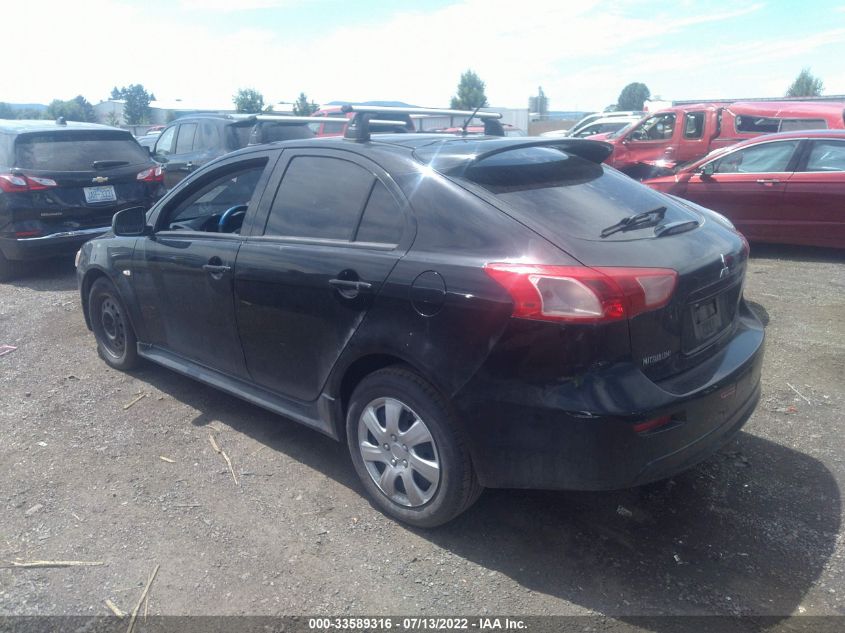 2013 MITSUBISHI LANCER SPORTBACK GT JA32X8HW5DU015120