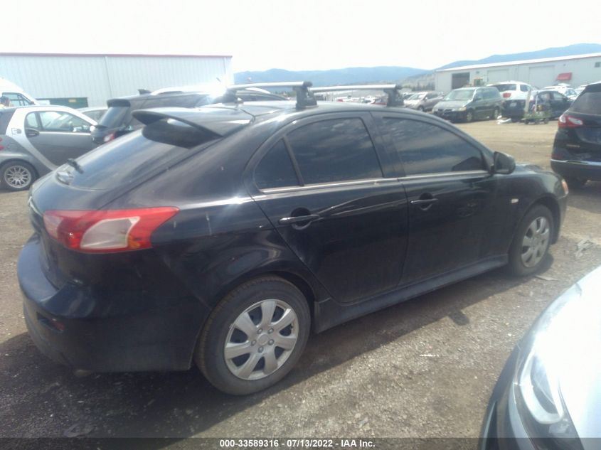 2013 MITSUBISHI LANCER SPORTBACK GT JA32X8HW5DU015120