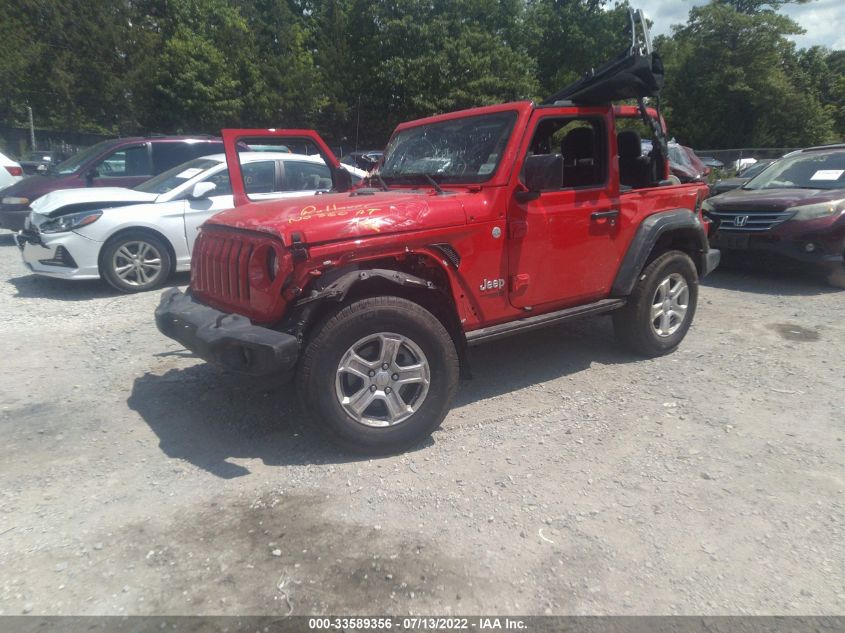 2019 JEEP WRANGLER SPORT S 1C4GJXAG6KW572304