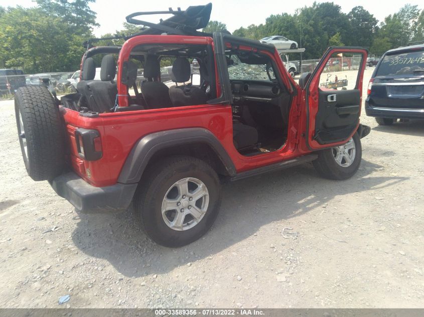 2019 JEEP WRANGLER SPORT S 1C4GJXAG6KW572304