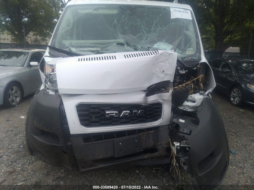 2021 RAM PROMASTER CARGO VAN 3C6LRVAG5ME560306