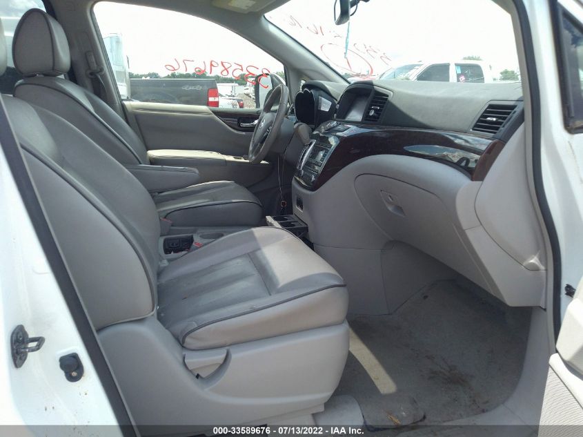 2013 NISSAN QUEST SL JN8AE2KP7D9069804
